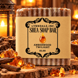 Shea Soap Bar Amberwood Twilight